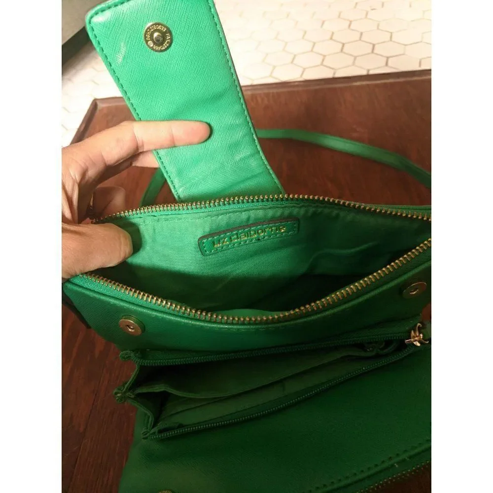 Liz Claiborne Mint Green Crossbody